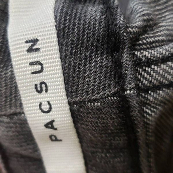 PacSun Women’s High Waisted Black Distressed Skinny Jeans Size 28 - Picture 5 of 5